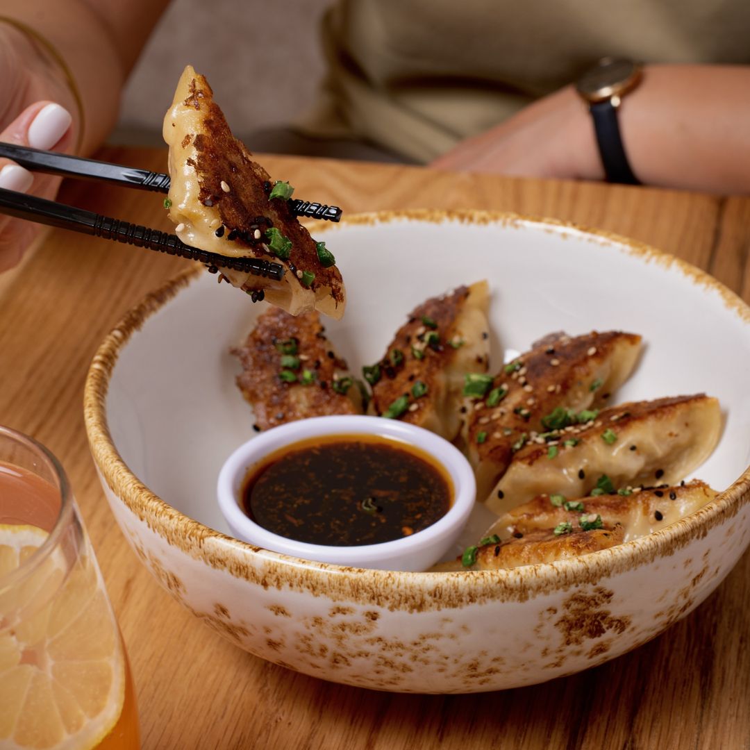 Gyozas al Vapor